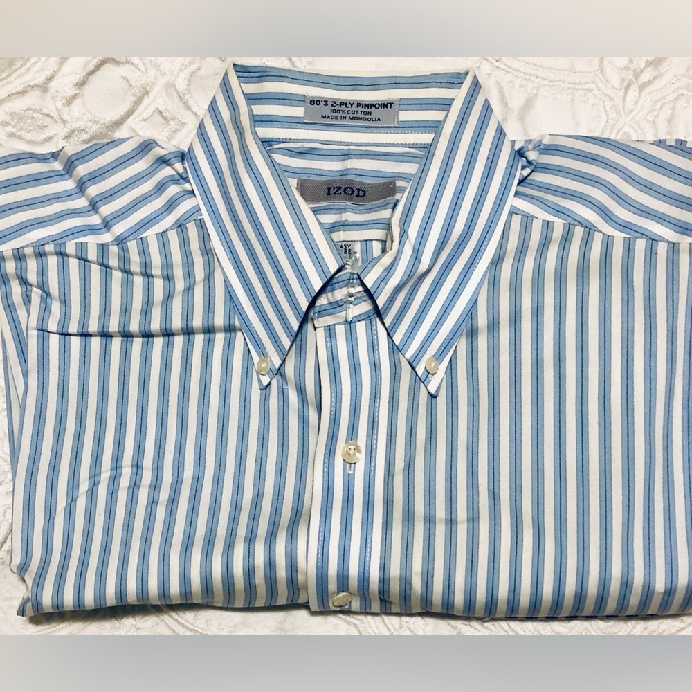 Izod button long sleeve shirt